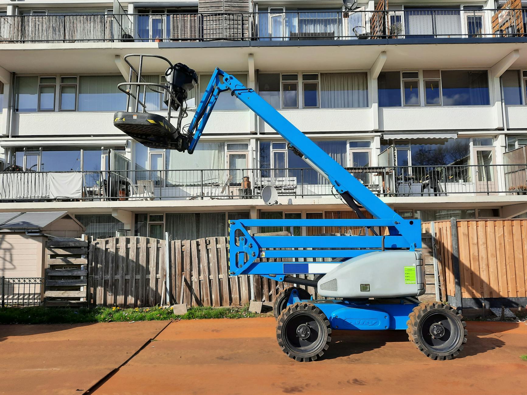 Mamak Sepetli Vinç Kiralama | Nato Yolu ve Akdere Çalışmaları | Ankara Sepetli Vinç